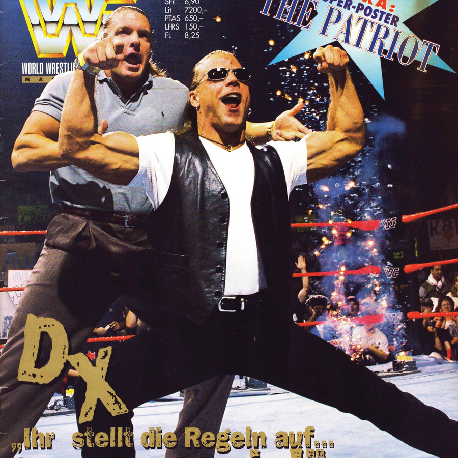 WWF Magazine January 1998 from Germany Magazine PWcatalog