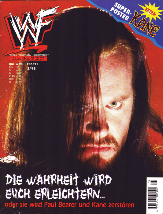 WWF Magazine May 1998 from Germany