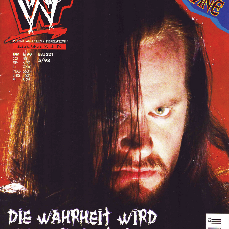 WWF Magazine May 1998 from Germany Magazine PWcatalog