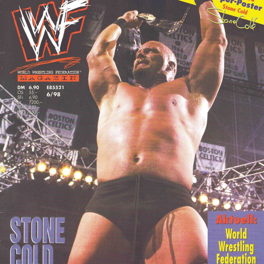 WWF Magazine June 1998 from Germany Magazine PWcatalog