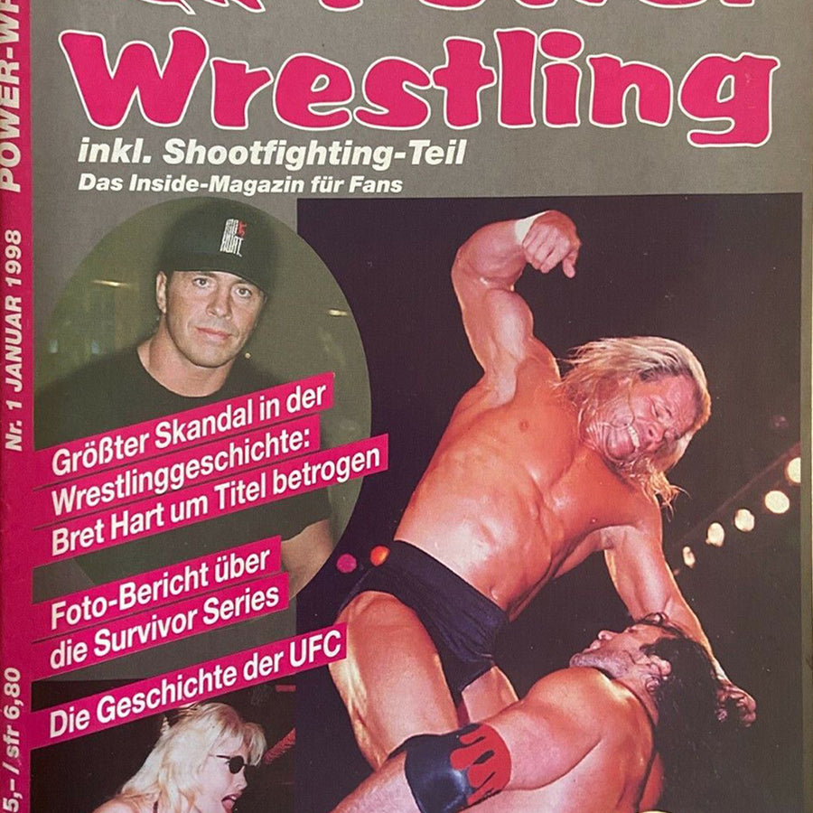 Power Wrestling Magazine January 1998 Magazine PWcatalog