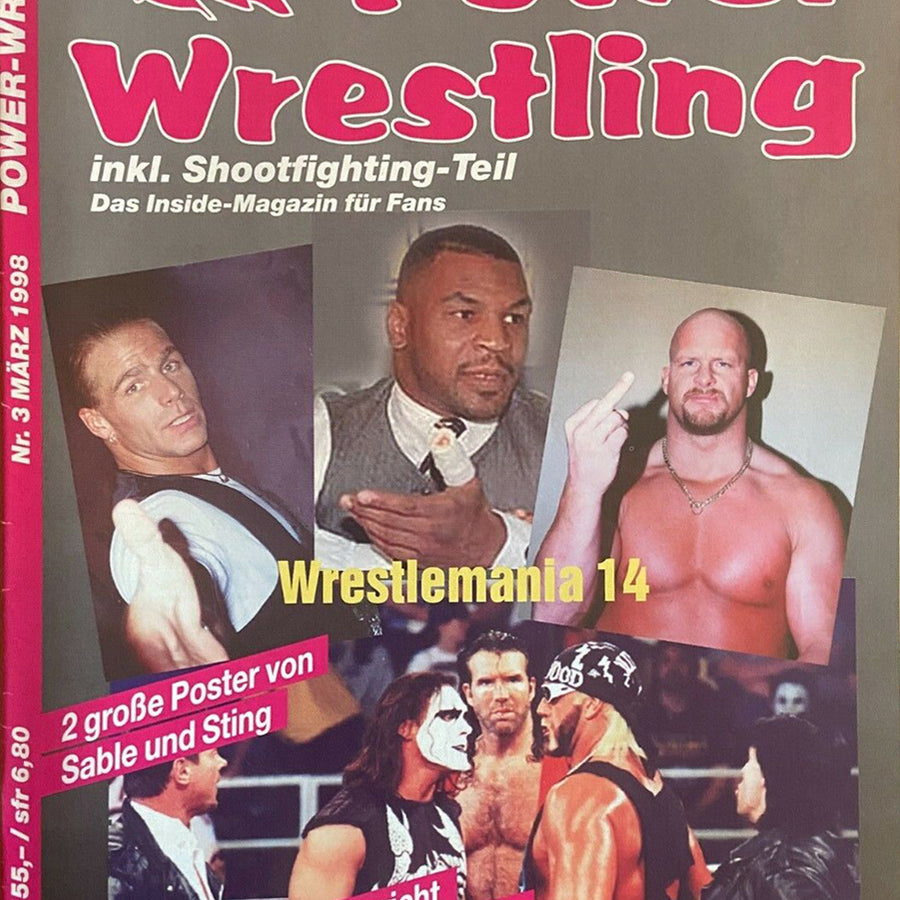 Power Wrestling Magazine March 1998 Magazine PWcatalog