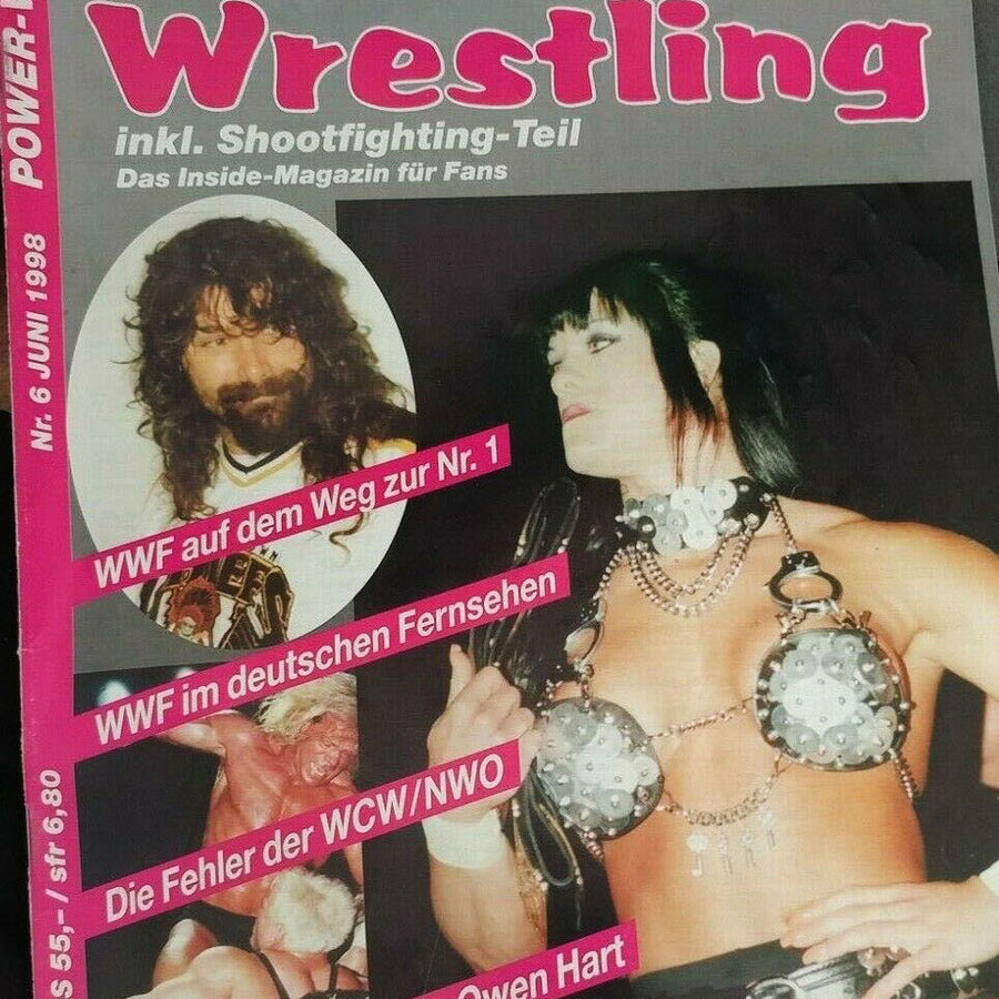 Power Wrestling Magazine June 1998 Magazine PWcatalog