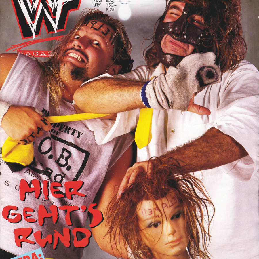 WWF Magazine February 1999 from Germany Magazine PWcatalog