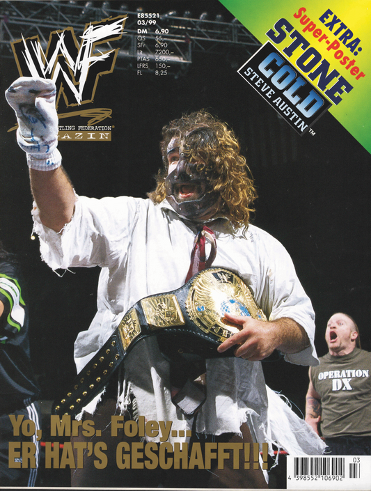 WWF Magazine March 1999 from Germany
