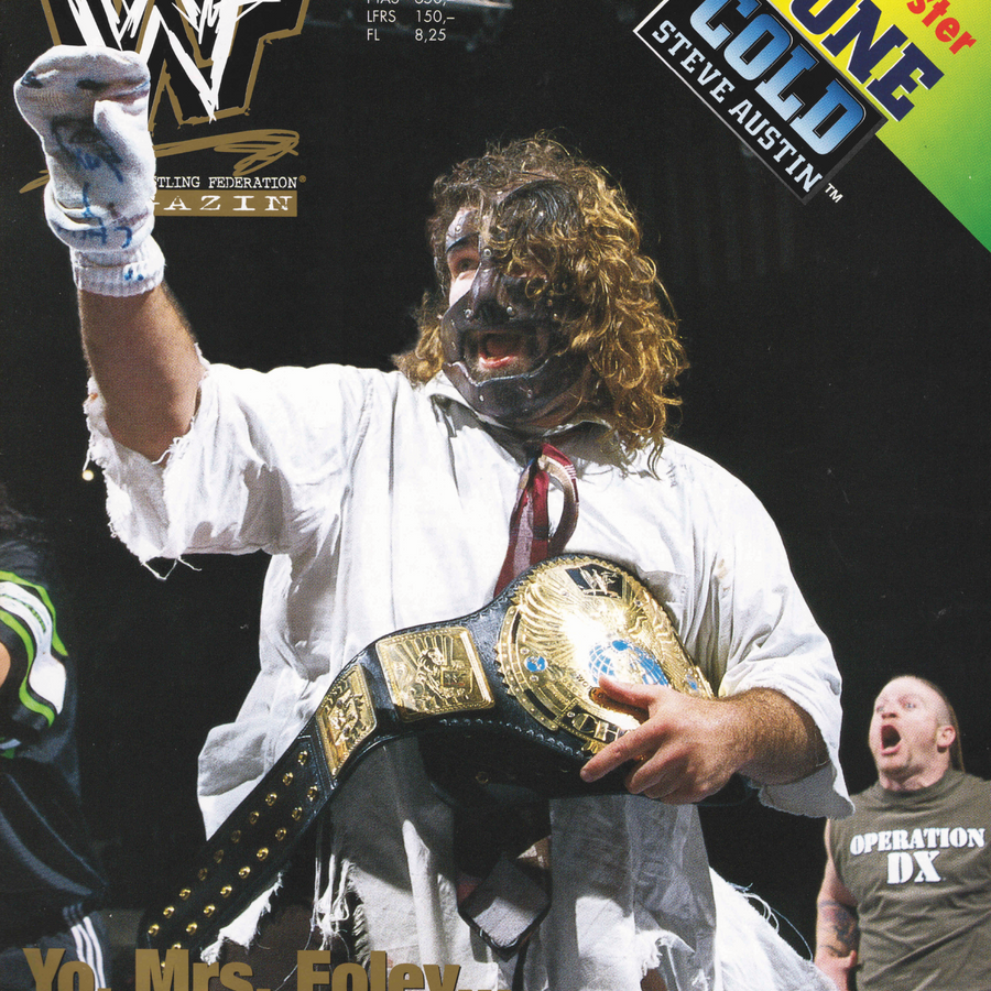 WWF Magazine March 1999 from Germany Magazine PWcatalog