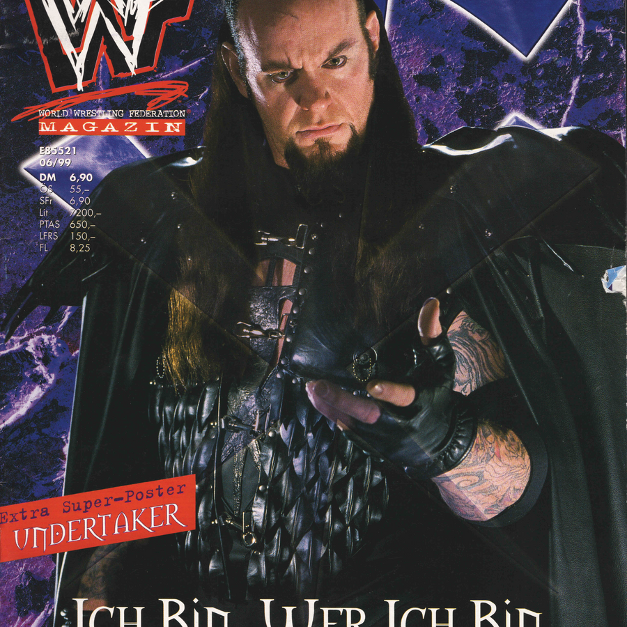 WWF Magazine June 1999 from Germany Magazine PWcatalog