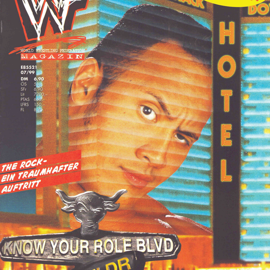 WWF Magazine July 1999 from Germany Magazine PWcatalog