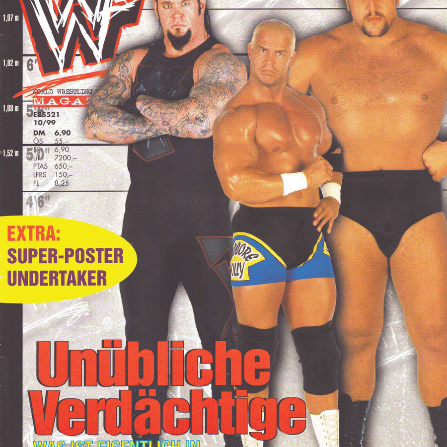 WWF Magazine October 1999 from Germany Magazine PWcatalog
