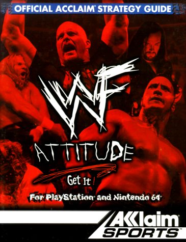 Official Acclaim Sports Strategy Guide WWF Attitude December 1999 magazine PWcatalog