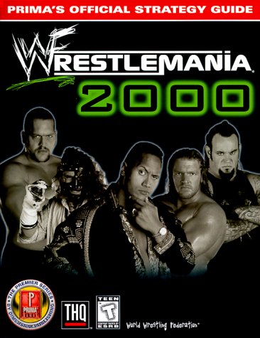 Prima Official Strategy Guide WWF Wrestlemania 2000 December 1999 magazine PWcatalog