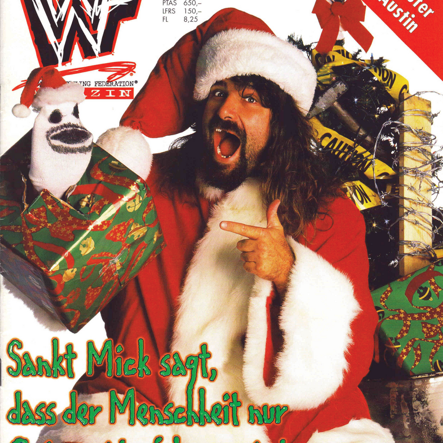 WWF Magazine December 1999 from Germany Magazine PWcatalog