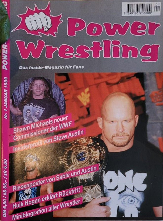 Power Wrestling Magazine January 1999 Magazine PWcatalog