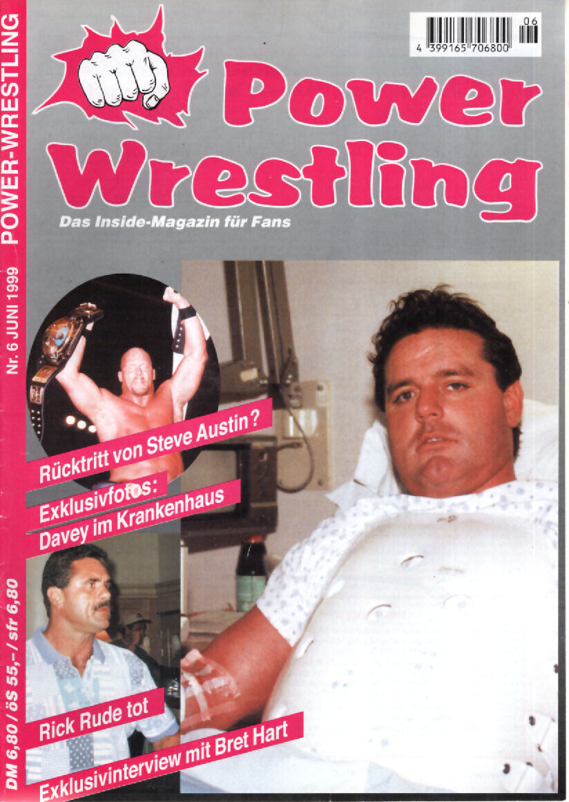 Power Wrestling Magazine June 1999 Magazine PWcatalog