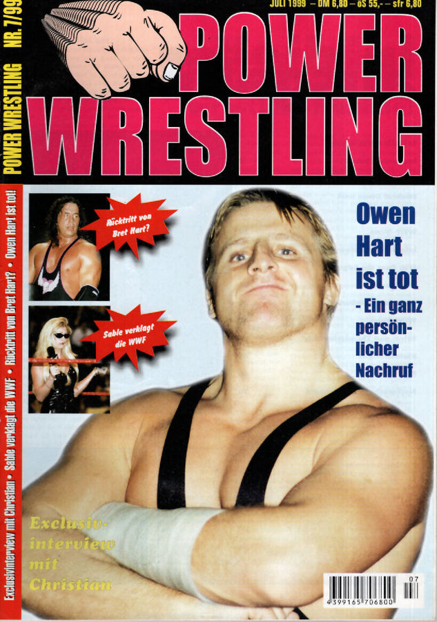 Power Wrestling Magazine July 1999 Magazine PWcatalog