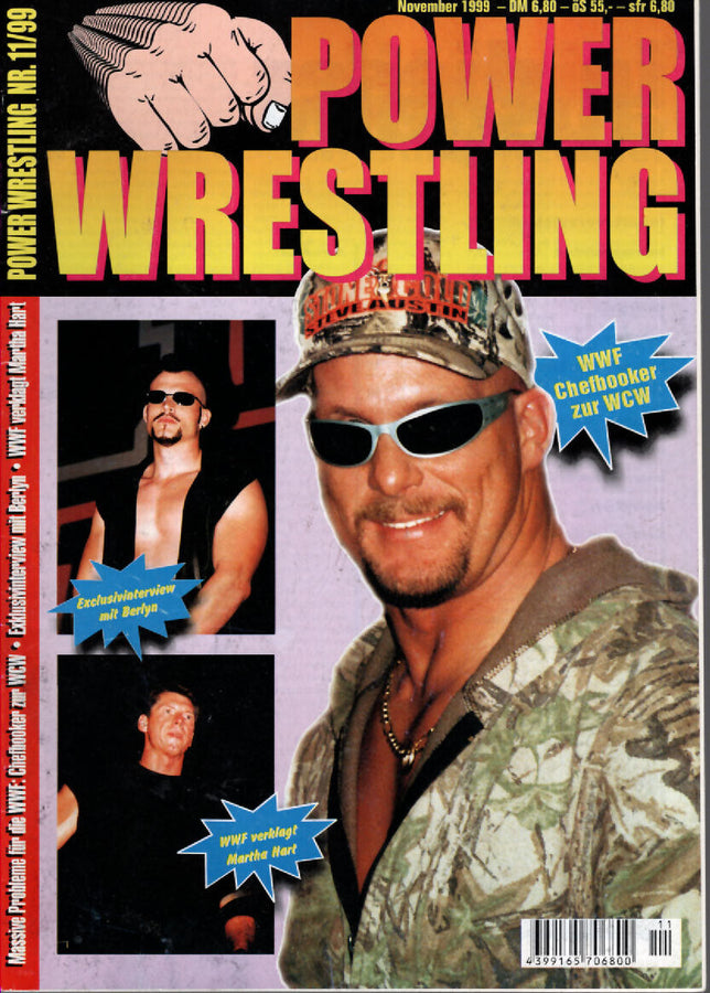 Power Wrestling Magazine November 1999 Magazine PWcatalog