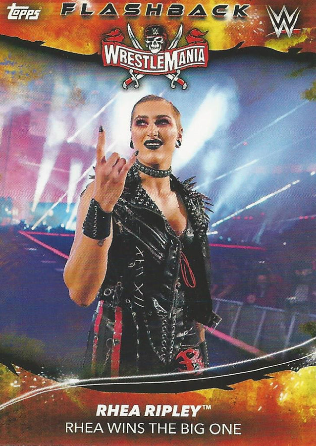 Topps WWE Superstars 2021 Rhea Ripley #199