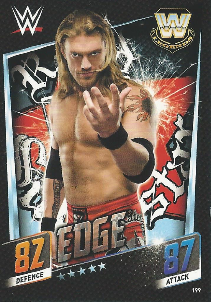 WWE Topps Slam Attax 2015 Then Now Forever Edge #199