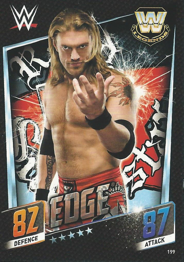 WWE Topps Slam Attax 2015 Then Now Forever Edge #199