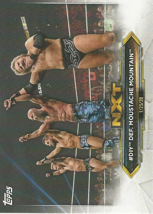 WWE Topps NXT 2020 Tyler Bate Trent Seven Tommaso Ciampa Johnny Gargano #99