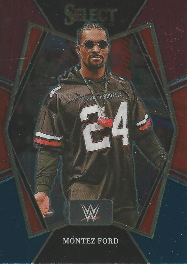 WWE Panini Select 2022 Red/Silver/Blue Montez Ford #186