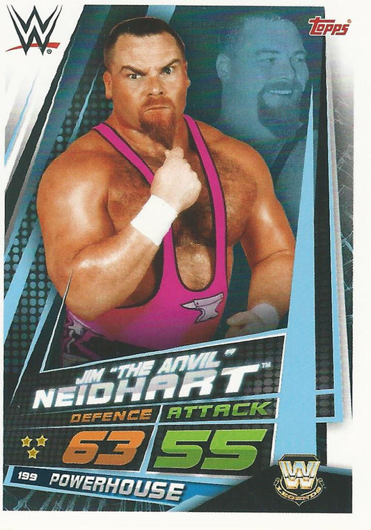 WWE Topps Slam Attax Universe 2019 Jim Neidhart #199
