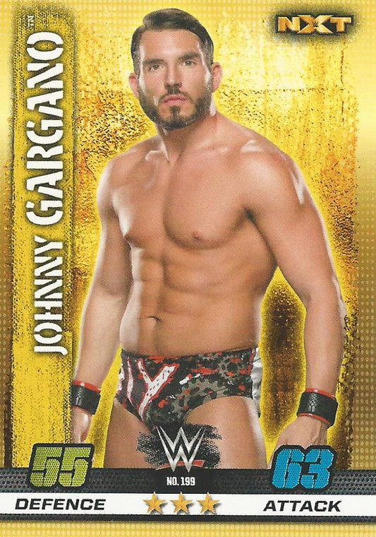 WWE Topps Slam Attax 10th Edition 2017 NXT Johnny Gargano #199