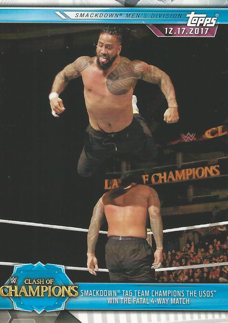 WWE Topps Champions 2019 The Usos #99