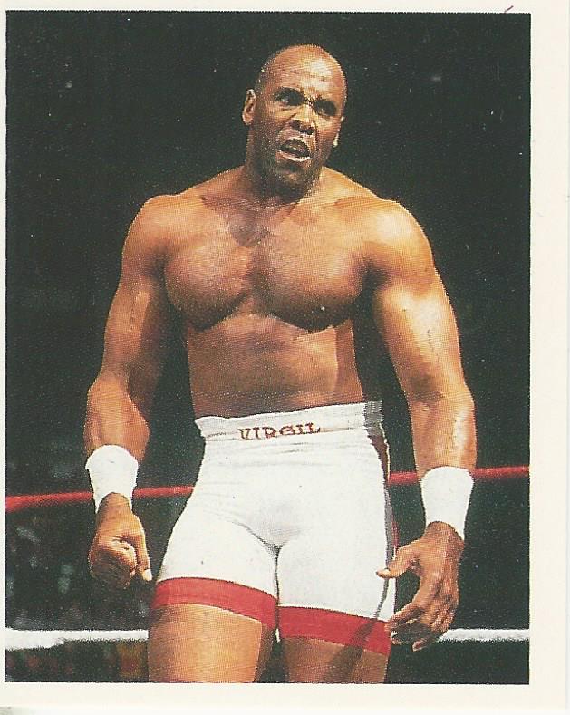 WWF Merlin Stickers 1991 Virgil #199