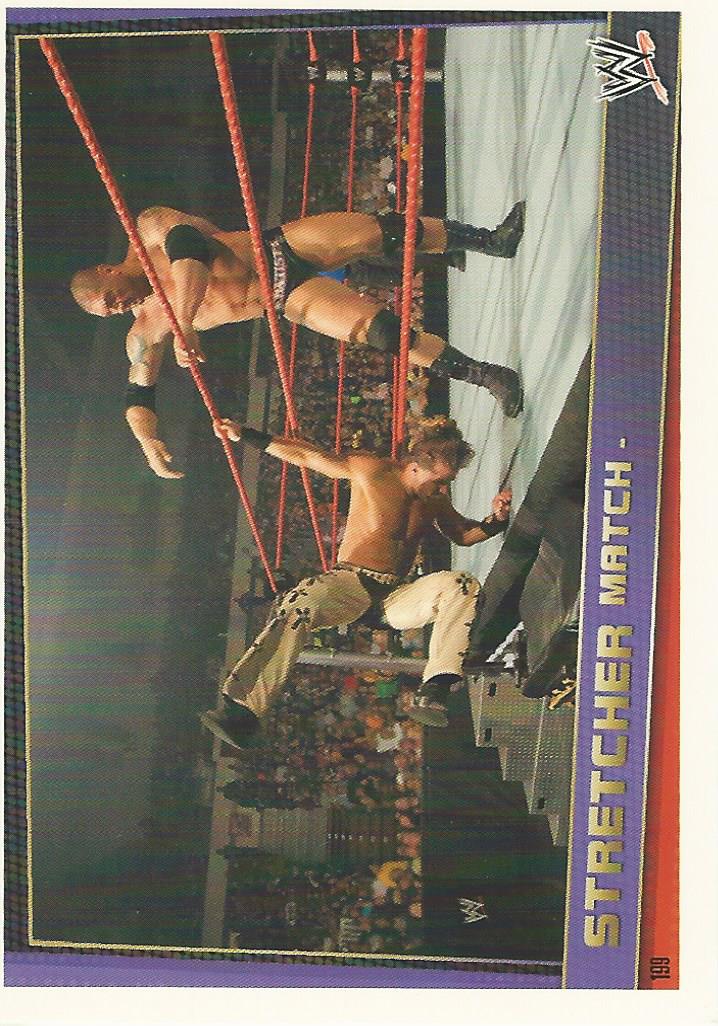 WWE Topps Slam Attax Rebellion 2012 Stretcher Match #199