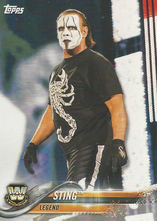 WWE Topps Then Now Forever 2018 Sting #199