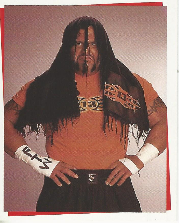 WWF Smackdown Stickers 2000 Tazz #199