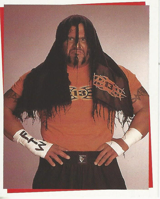 WWF Smackdown Stickers 2000 Tazz #199