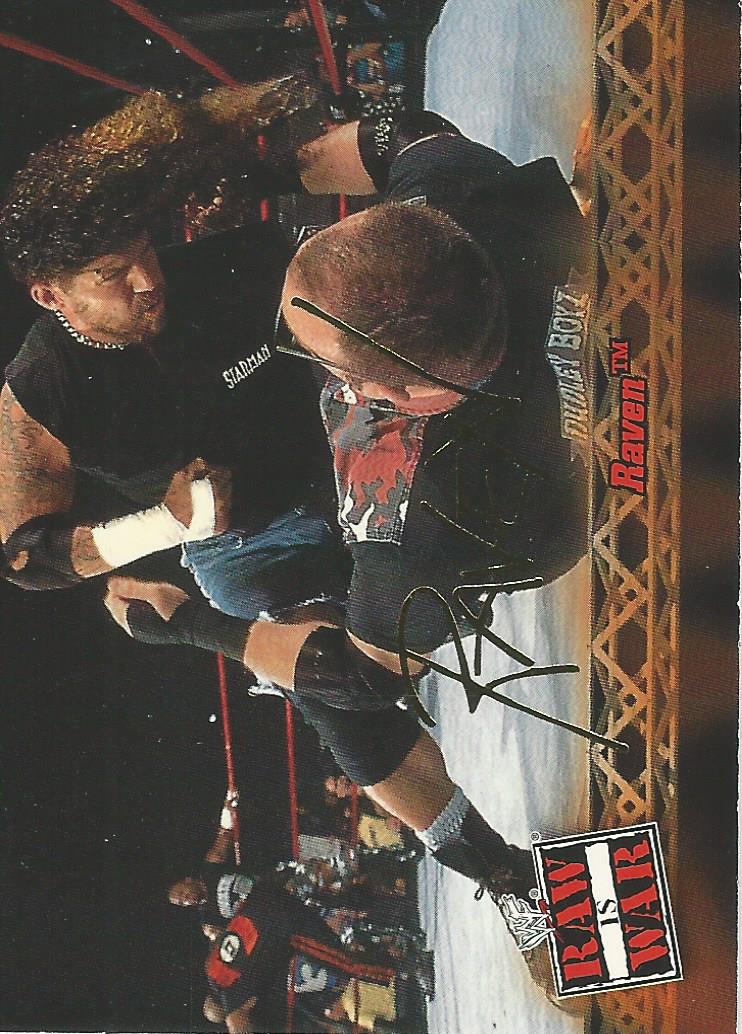 WWF Fleer Raw 2001 Raven #19