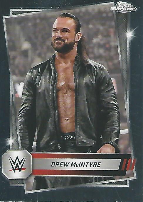 WWE Topps Chrome 2025 Trading Cards Drew McIntyre No.19 PW Catalog