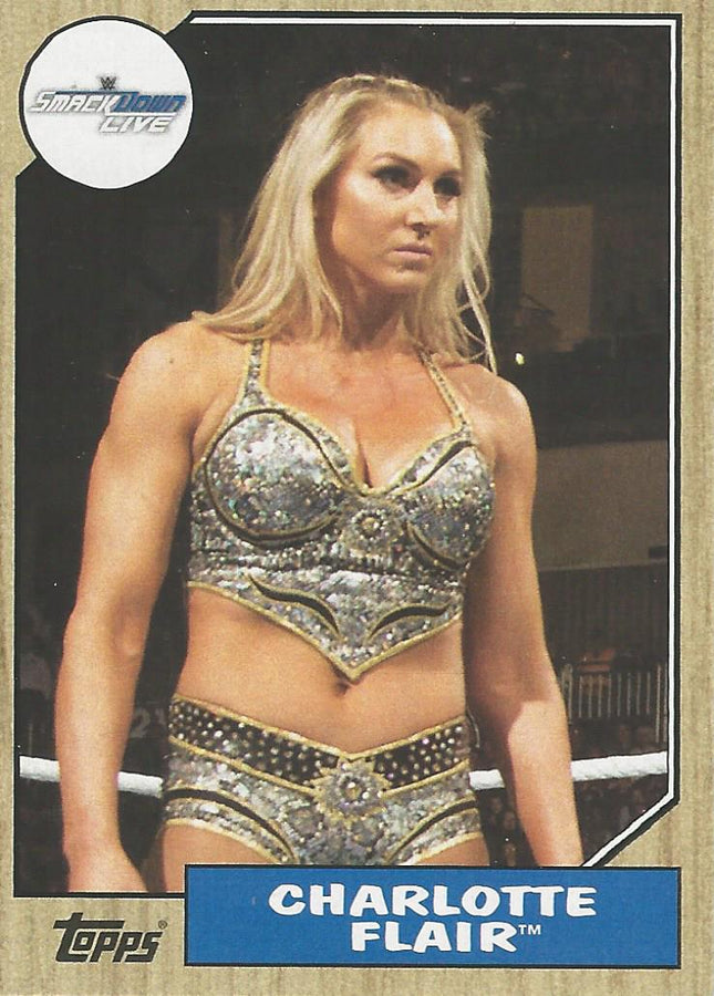 WWE Topps Heritage 2017 Charlotte Flair #19