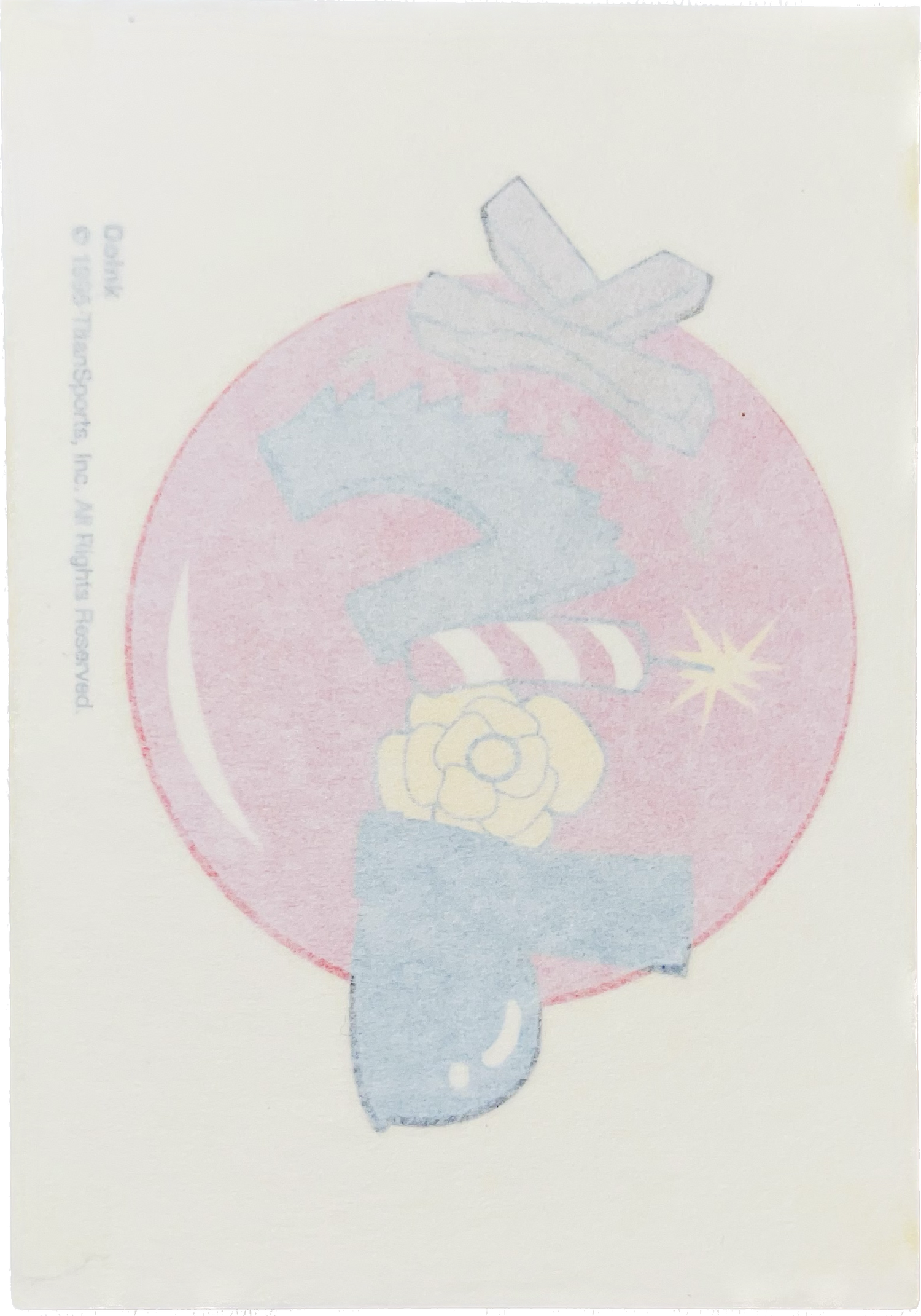 WWF Tattoos 1995 Doink Logo from Germany Pwcatalog