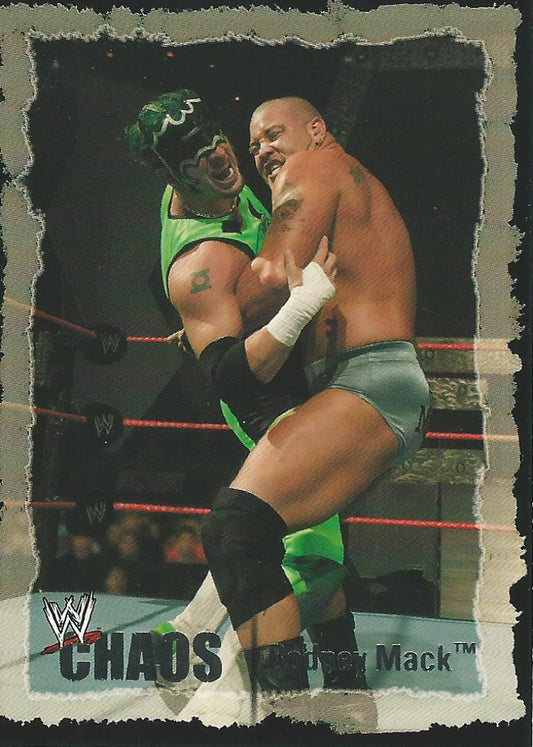 WWE Fleer Chaos 2004 Rodney Mack #19