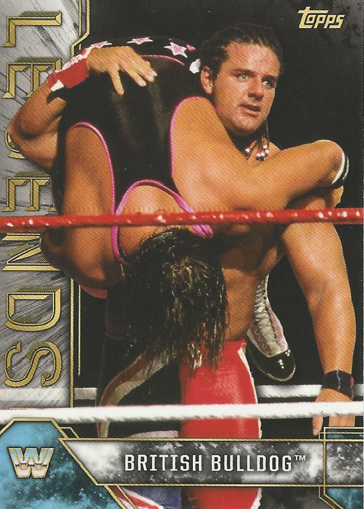 WWE Topps Legends 2017 British Bulldog #19