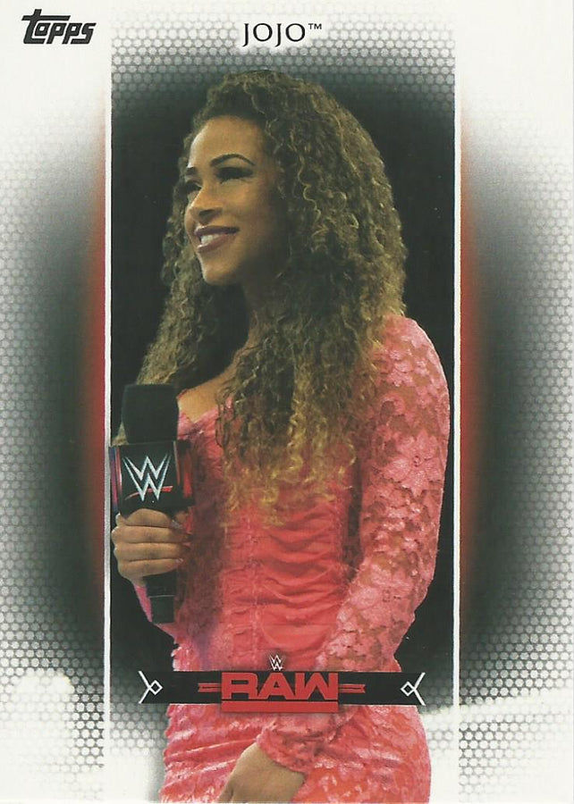WWE Topps Women Division 2017 JoJo R19 trading card PW Catalog