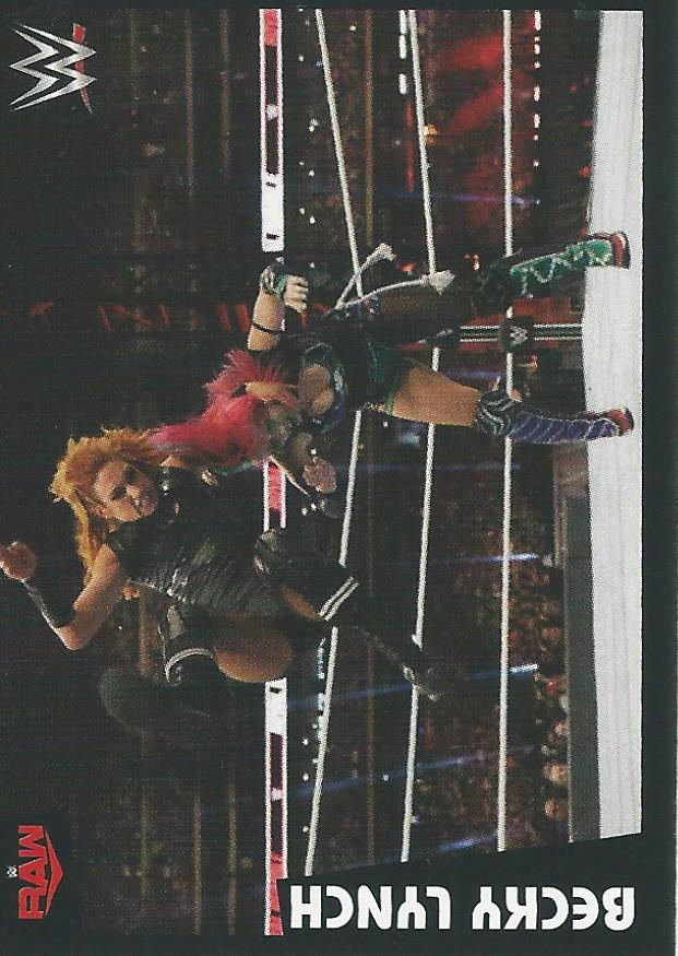 WWE Panini 2022 Sticker Collection Becky Lynch #19