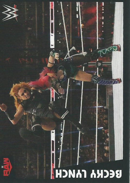 WWE Panini 2022 Sticker Collection Becky Lynch #19