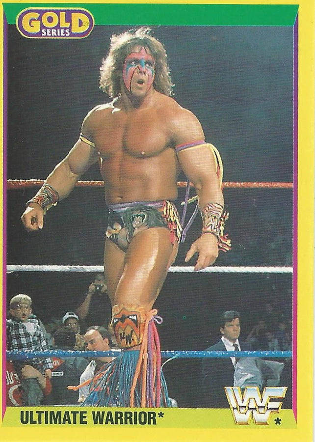WWF Merlin Gold Series 2 1992 Ultimate Warrior #19