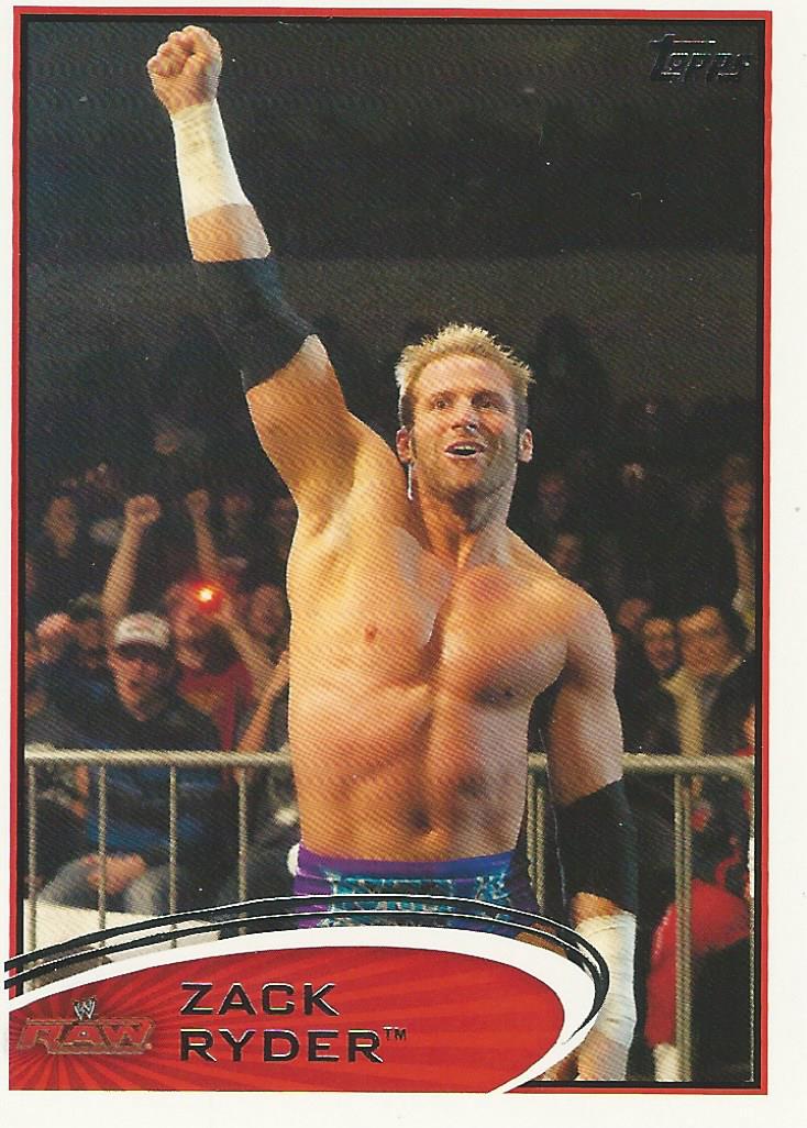 WWE Topps 2012 Zack Ryder #19