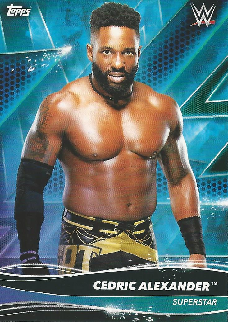 Topps WWE Superstars 2021 Cedric Alexander #19