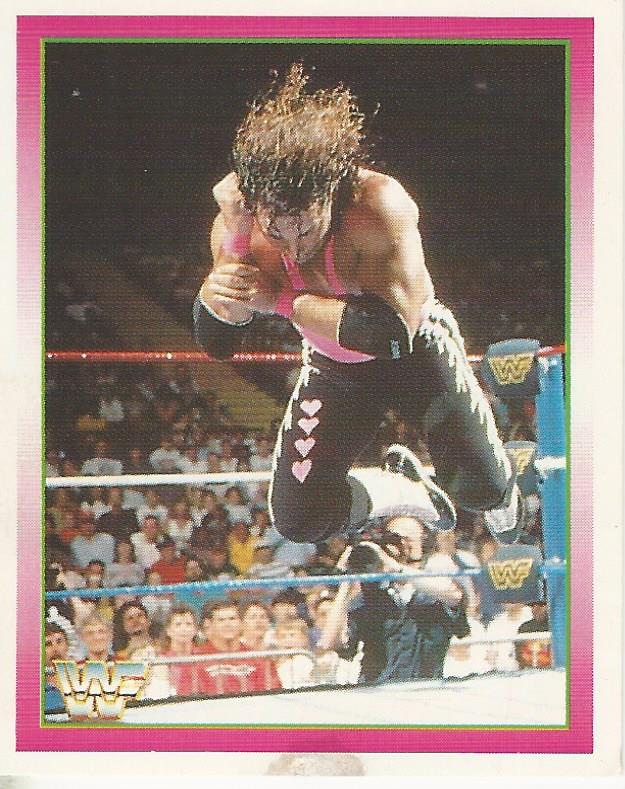 WWF Merlin Stickers 1995 Bret Hart #19