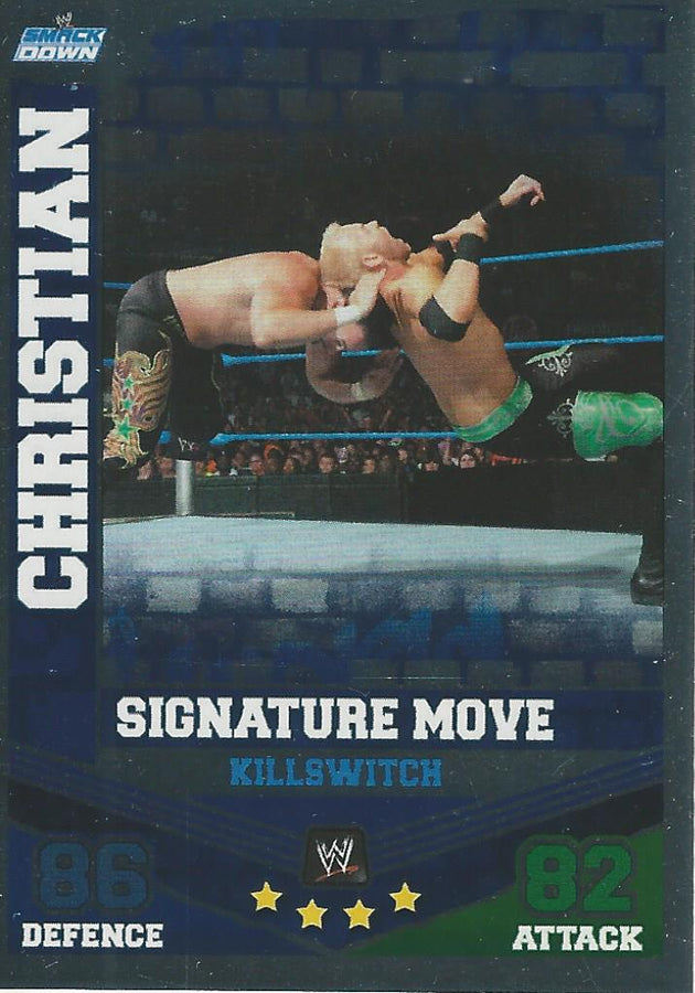 WWE Topps Slam Attax Mayhem 2010 Christian #19