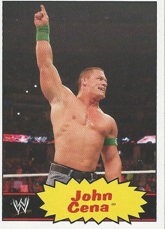 WWE Topps Heritage 2012 John Cena #19