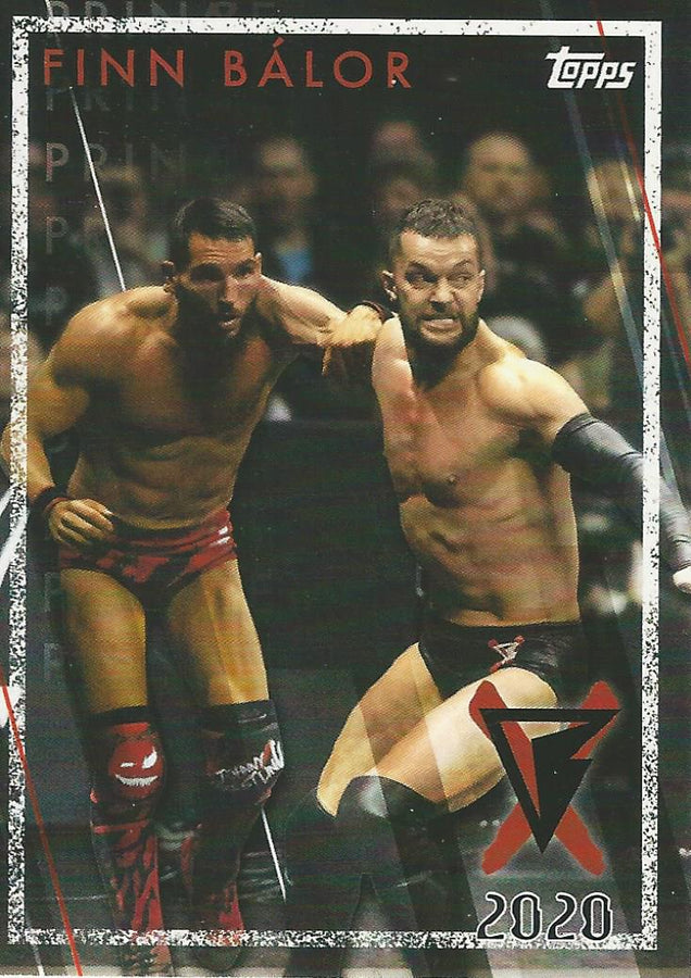WWE Topps NXT 2021 Finn Balor FB-10 trading card PW Catalog