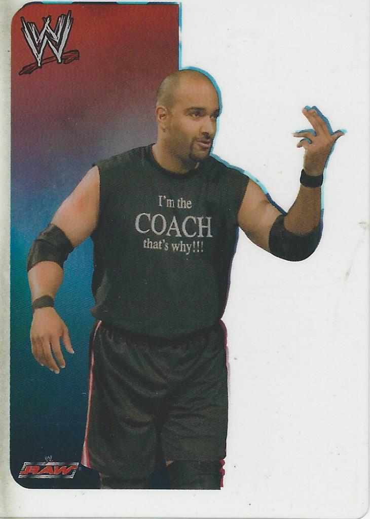 WWE Edibas Lamincards 2004 Jonathan Coachman #19